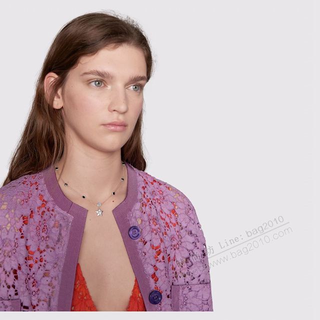 GUCCi飾品 古馳女手鏈 Gucci五角星黑耀石Beind for love 項鏈  zgbq1130